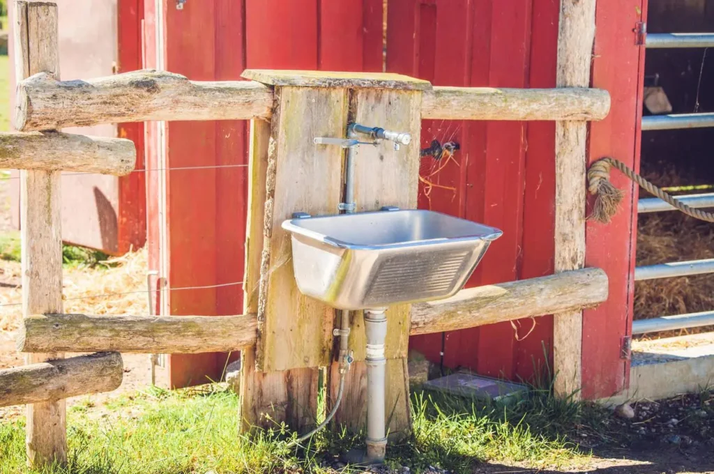 outdoor sink