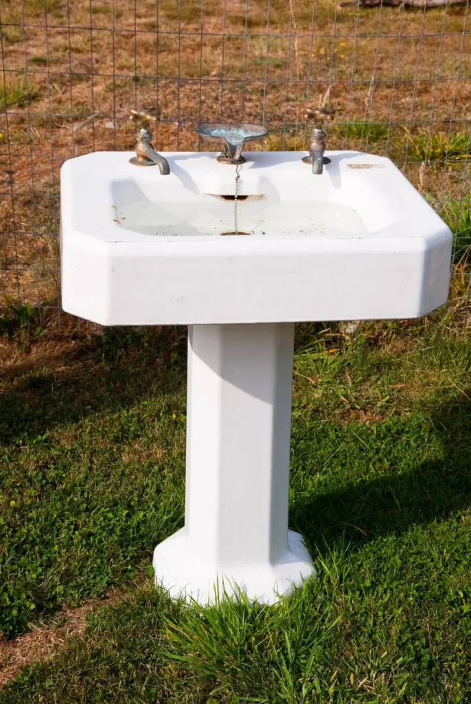 outdoor sink