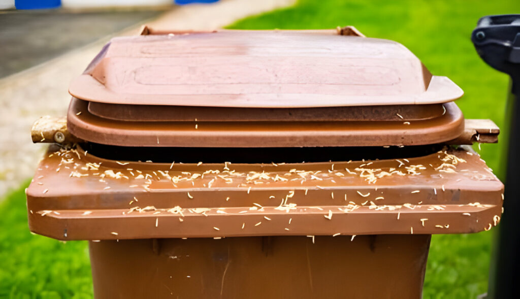 Maggots in Your Trash Can