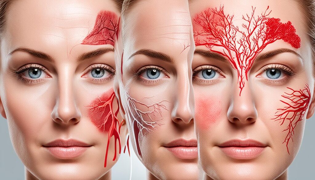 Causes of Broken Veins on Face