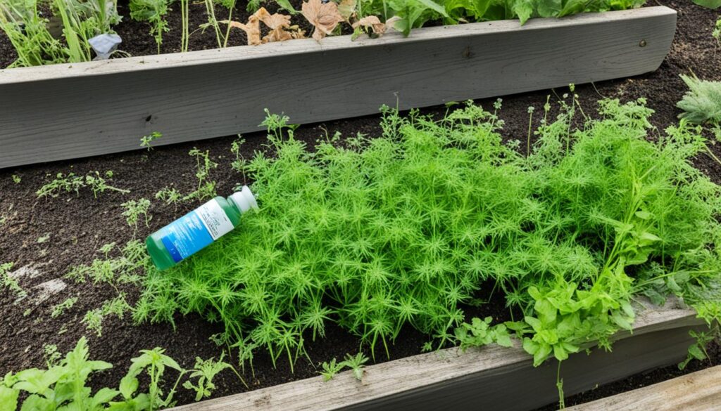 Salt and Vinegar Homemade weed killer