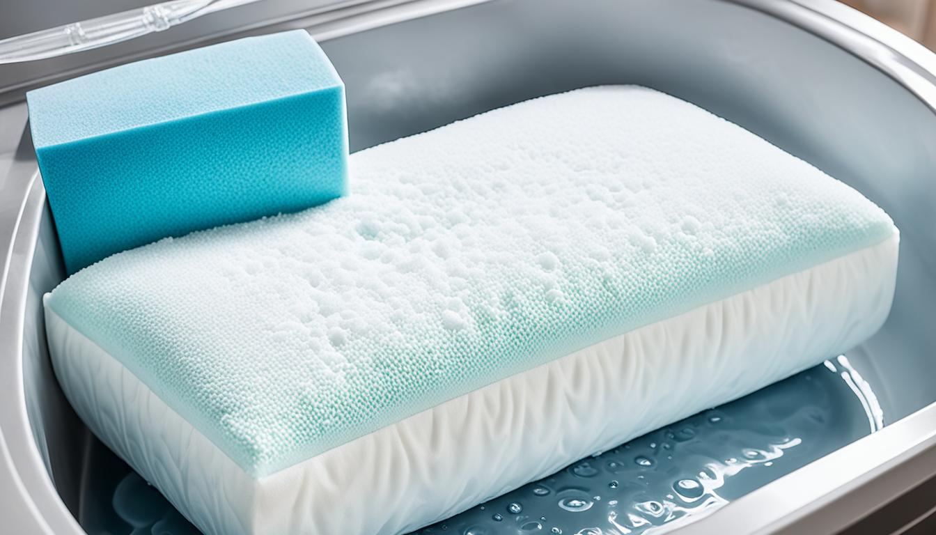 can you wash memory foam pillows