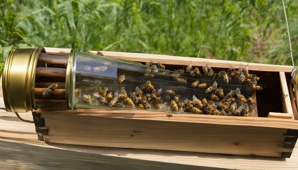 carpenter bee trap image