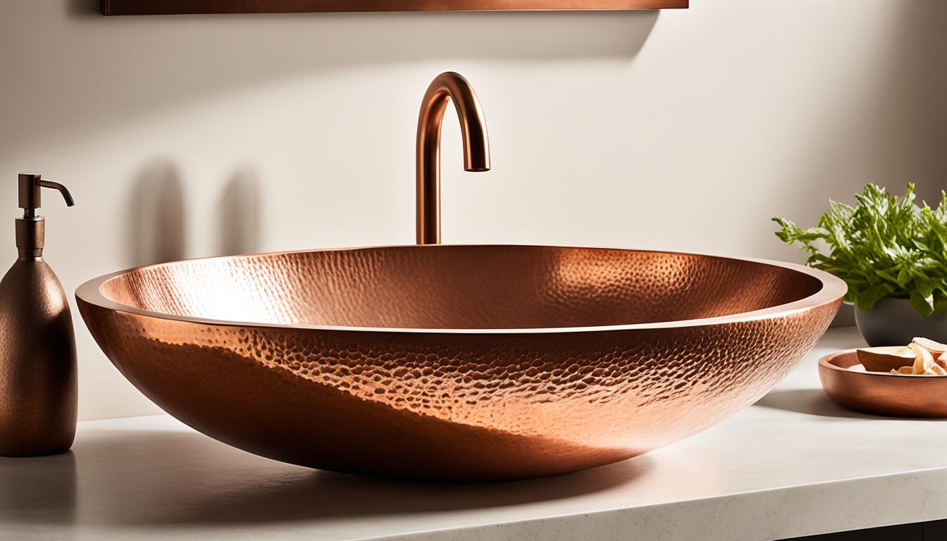 copper sink