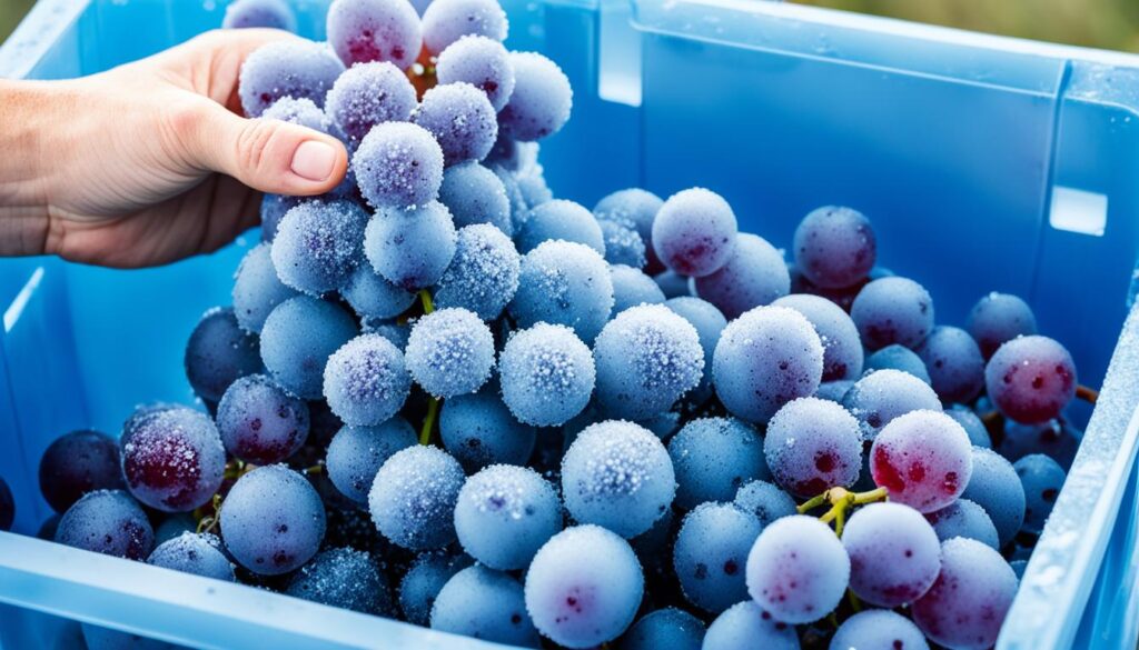 frozen grape benefits