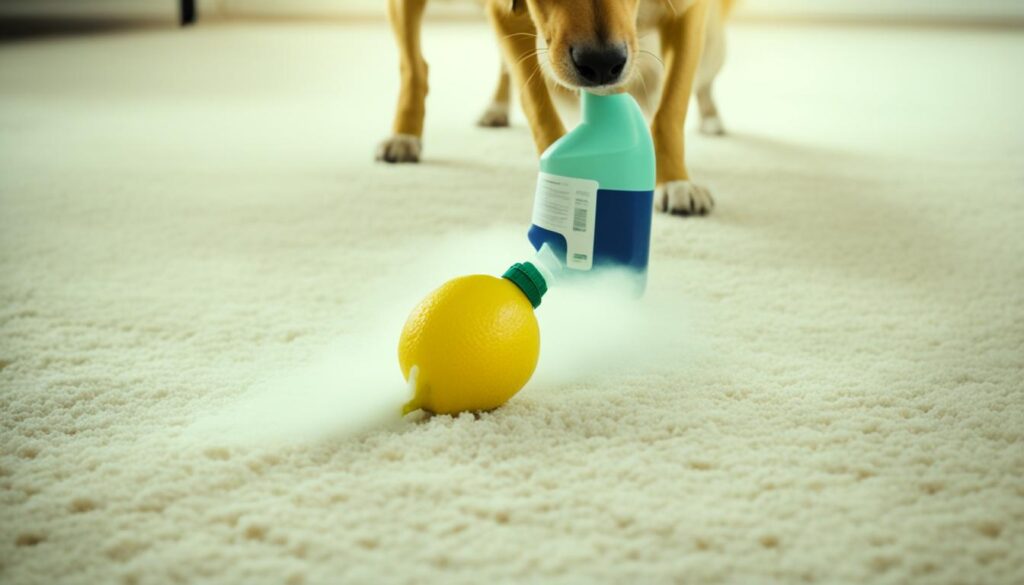 how to get dog smell out of carpet