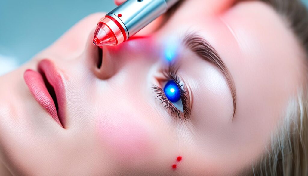 laser treatment for broken capillaries