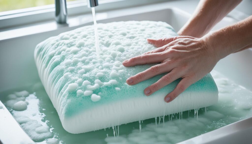 memory foam pillow maintenance